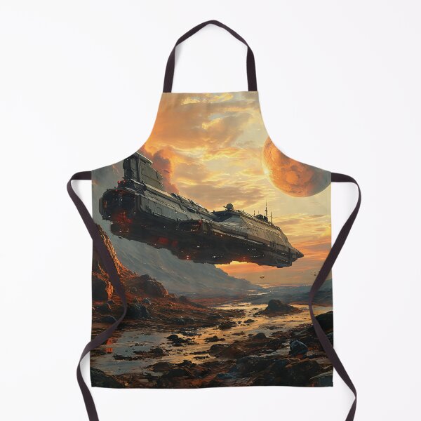 Item preview, Sunset Descent: Alien Shores designed and sold by APARTAI EU.