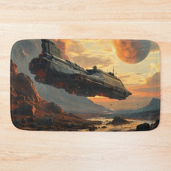 Item preview, Sunset Descent: Alien Shores designed and sold by APARTAI EU.