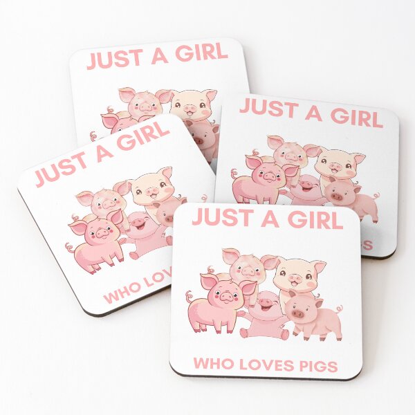 Item preview, Just a girl who loves pigs designed and sold by Echo Aesthetics.
