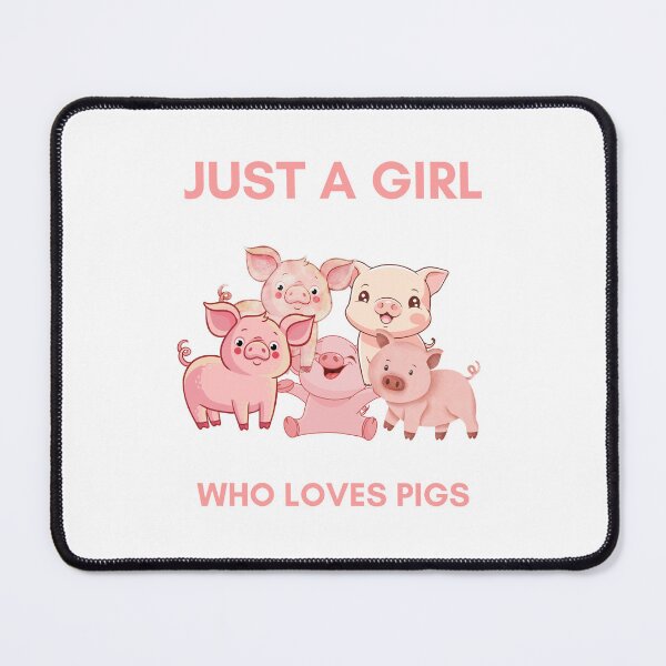 Item preview, Just a girl who loves pigs designed and sold by Echo Aesthetics.