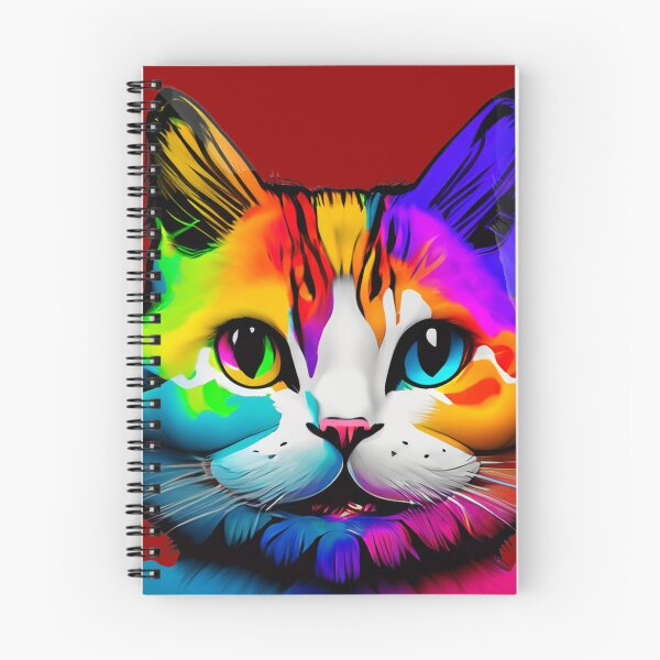 Item preview, Colored Brush Cat designed and sold by Firas Aljazzar.