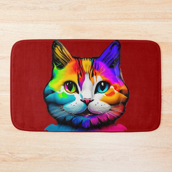 Item preview, Colored Brush Cat designed and sold by Firas Aljazzar.