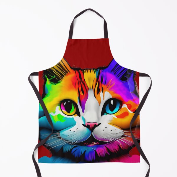 Item preview, Colored Brush Cat designed and sold by Firas Aljazzar.