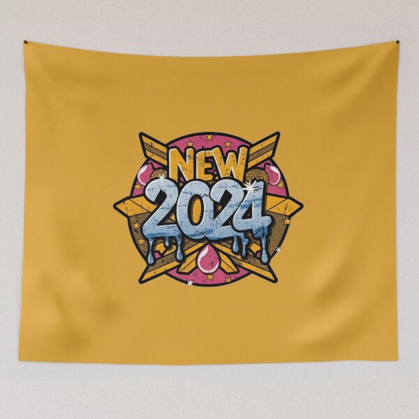 Item preview, Happy New Year 2024 designed and sold by SignumShop.
