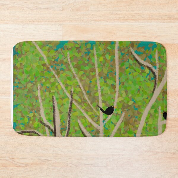 Item preview, The blackbird tree, and foxes designed and sold by wrightsonarts.