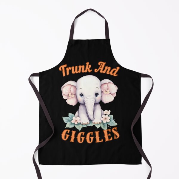Item preview, Trunk And Giggles. elephant quote designed and sold by ElephantVibes.