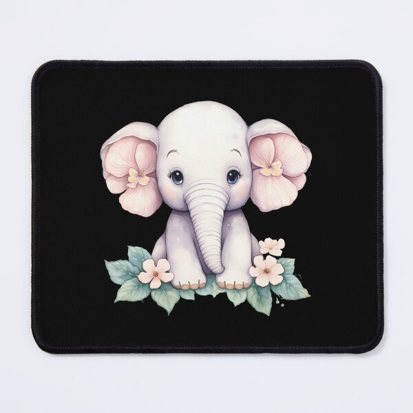 Item preview, Flower Elephant designed and sold by ElephantVibes.