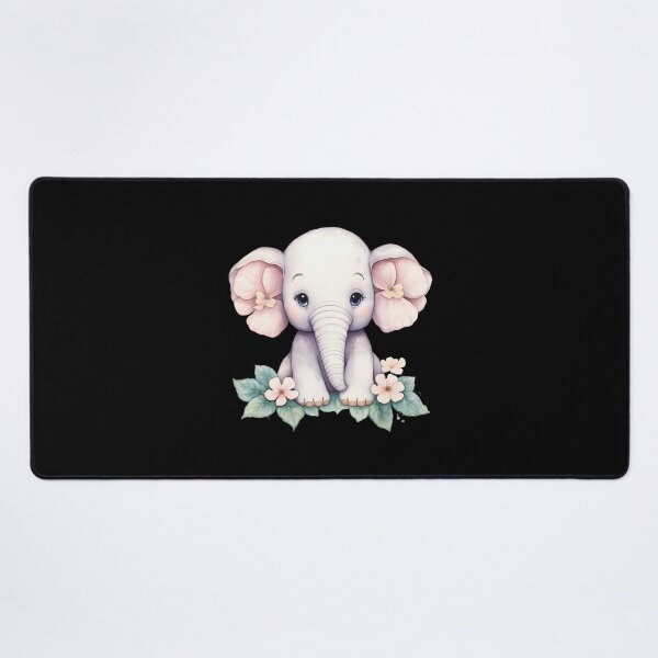Item preview, Flower Elephant designed and sold by ElephantVibes.