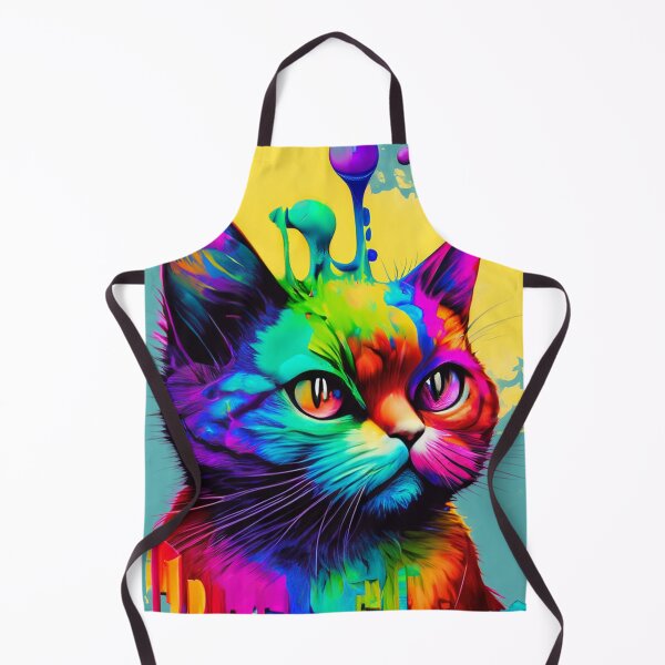 Item preview, Cat Holding a Paintbrush designed and sold by Firas Aljazzar.