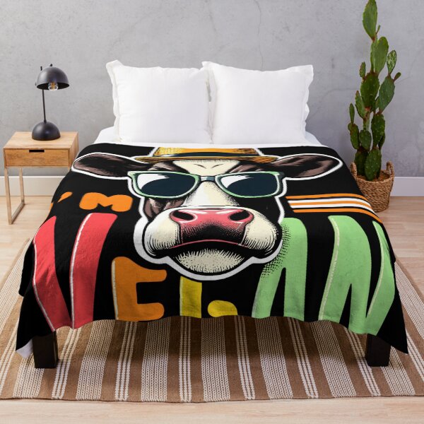 Item preview, I'm Vegan Funny Cow Veganism designed and sold by KitonicTees.