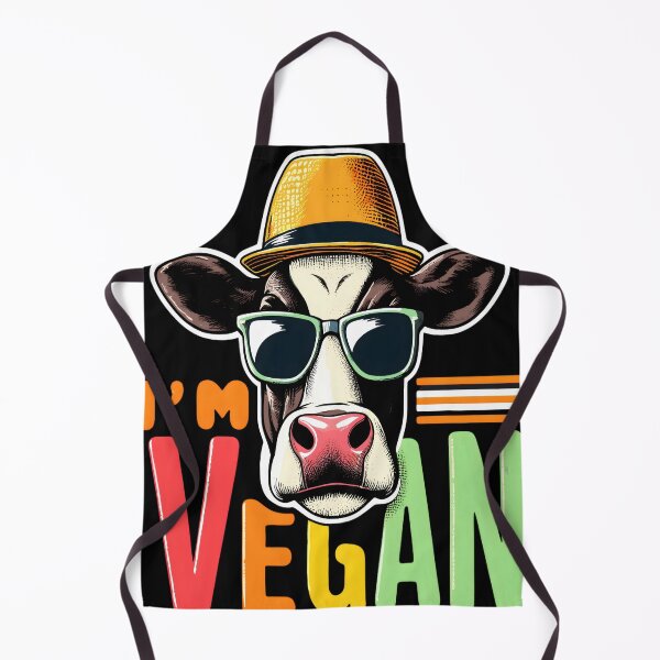Item preview, I'm Vegan Funny Cow Veganism  designed and sold by KitonicTees.