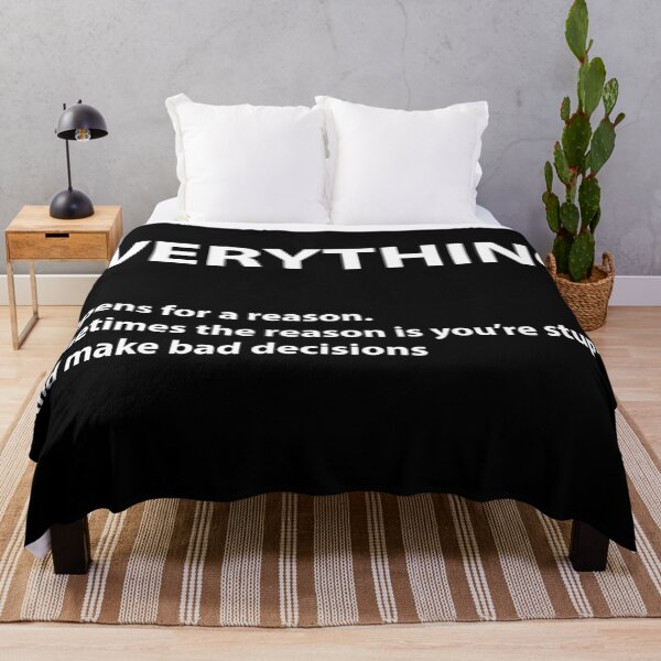 Item preview, Everything happens for a reason designed and sold by storyofdavid.