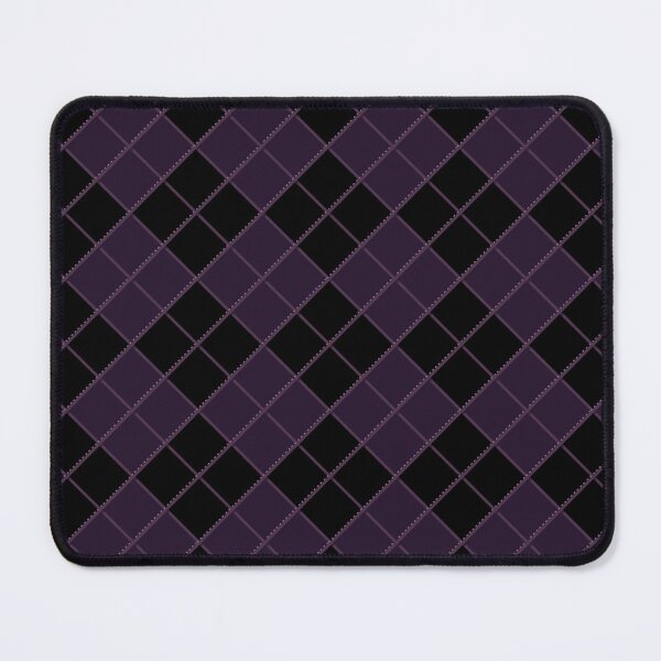 Item preview, Gothic Argyle Seamless fabric black purple designed and sold by D- Day.