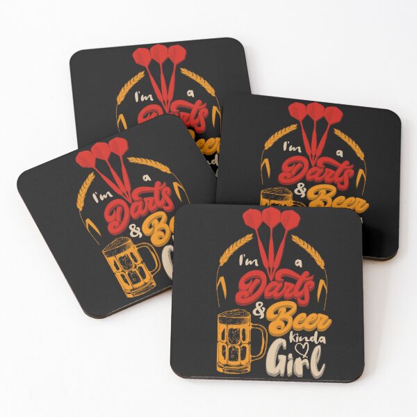 Item preview, I'm A Darts & Beer Kinda Girl designed and sold by OmmeDesigns.