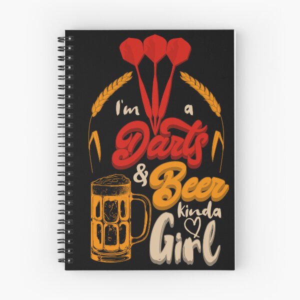Artikelvorschau, I'm A Darts & Beer Kinda Girl entworfen und verkauft von OmmeDesigns.
