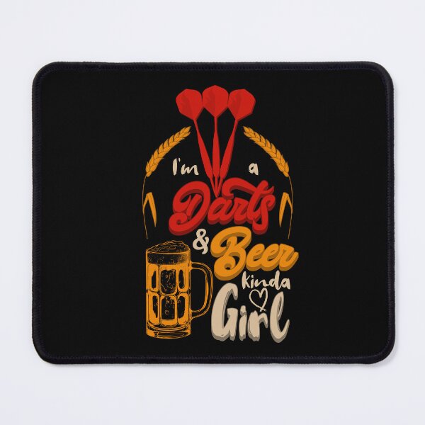 Item preview, I'm A Darts & Beer Kinda Girl designed and sold by OmmeDesigns.