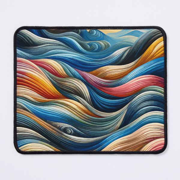 Item preview, Vibrant Waves of Colorful Harmony designed and sold by EnigmaGallery.