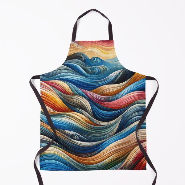 Item preview, Vibrant Waves of Colorful Harmony designed and sold by EnigmaGallery.