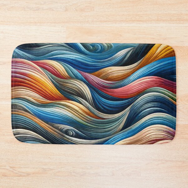Item preview, Vibrant Waves of Colorful Harmony designed and sold by EnigmaGallery.