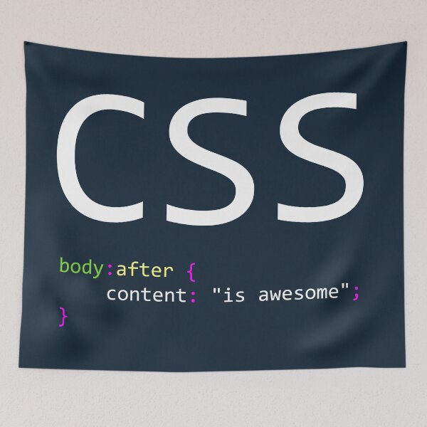 Item preview, CSS is awesome - Computer Programming designed and sold by Programming Jokes.