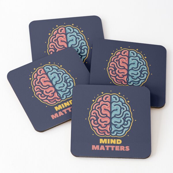 Item preview, Mind Matters - Brain Illustration  designed and sold by Navuniverse.