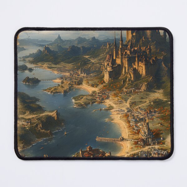 Item preview, Eldorin Shores: The Ancient Coastal Realm designed and sold by APARTAI EU.