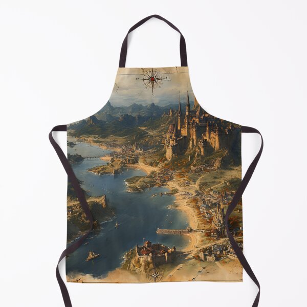 Item preview, Eldorin Shores: The Ancient Coastal Realm designed and sold by APARTAI EU.