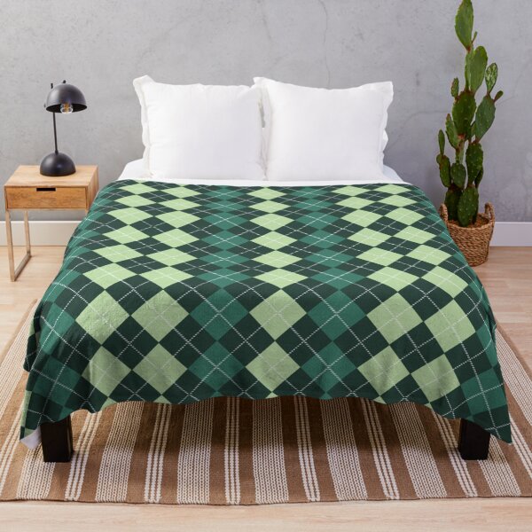 Item preview, Gothic Argyle pattern, light dark green. designed and sold by D- Day.