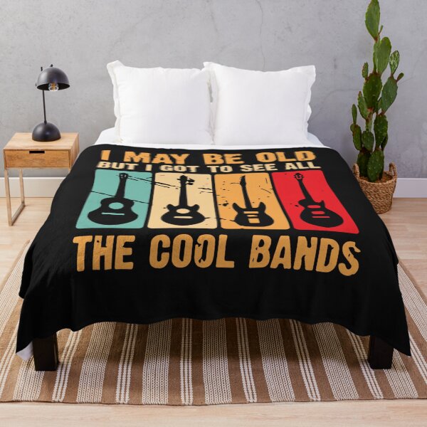 Item preview, I May Be Old But I Got To See All The Cool Bands designed and sold by Pitchou07.
