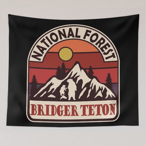 Item preview, Bridger Teton National Forest designed and sold by Nature-spirit.
