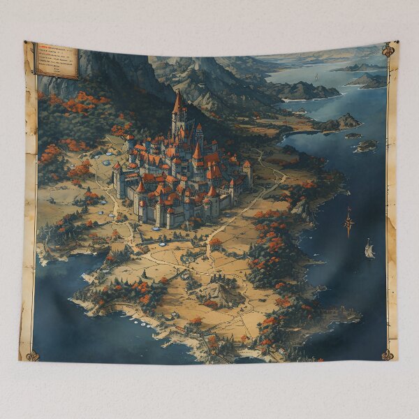 Item preview, Fortress of Solendrea: The Legendary Citadel designed and sold by APARTAI EU.