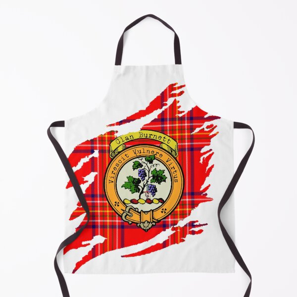Item preview, Burnett Clan Crest Scottish Surname Tartan designed and sold by BagTown Clans.