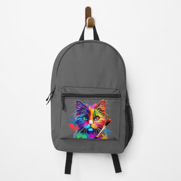 Item preview, Colored cat designed and sold by Firas Aljazzar.