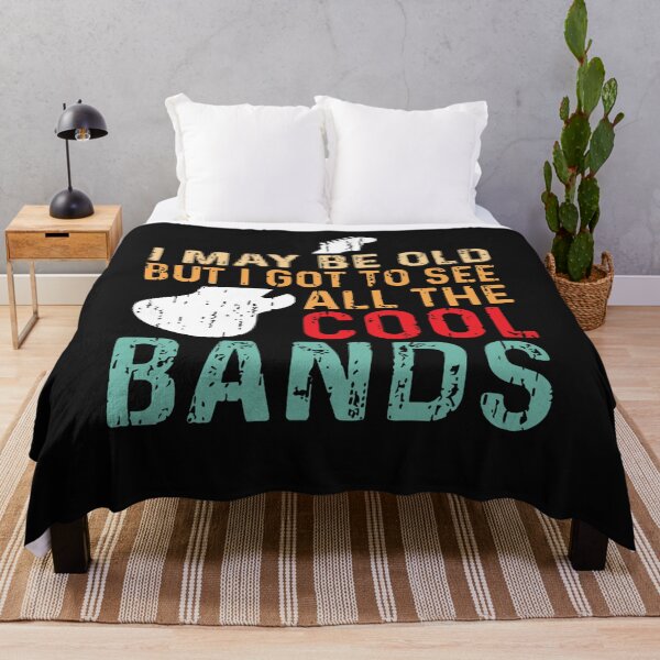 Item preview, I May Be Old But I Got To See All The Cool Bands designed and sold by Pitchou07.