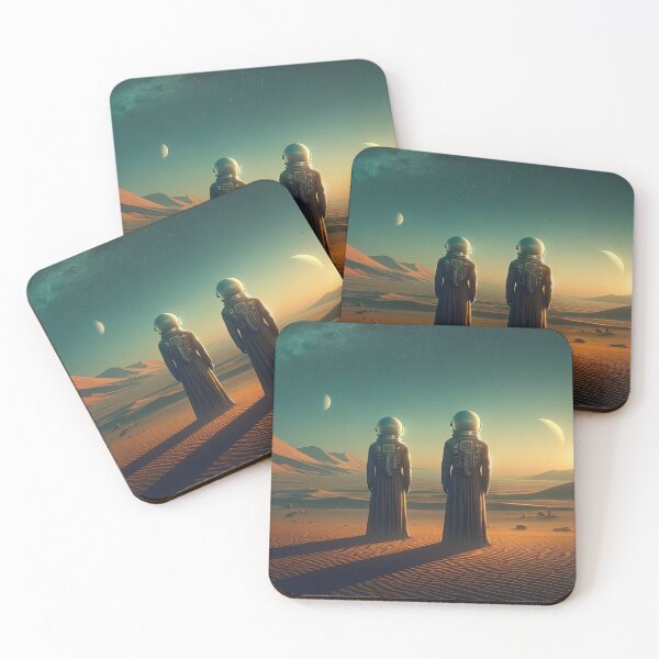 Item preview, Desert Cosmonauts: A Tranquil Odyssey at Dusk designed and sold by artwaves.