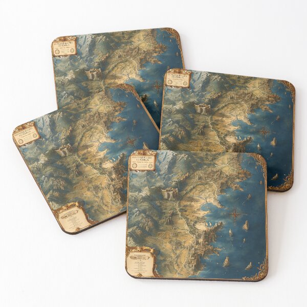 Item preview, Voyage of the Ancients: The Map of Orleth designed and sold by APARTAI EU.