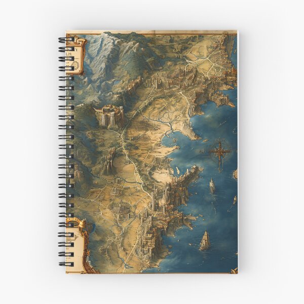 Item preview, Voyage of the Ancients: The Map of Orleth designed and sold by APARTAI EU.