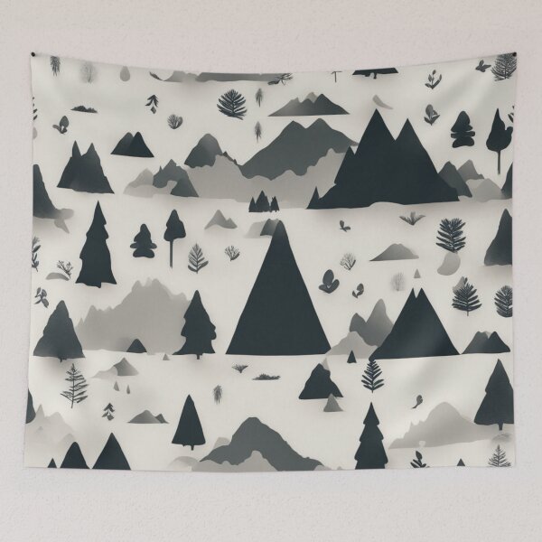 Item preview, Mountain Forest Silhouette  designed and sold by Giorgino-Gio.