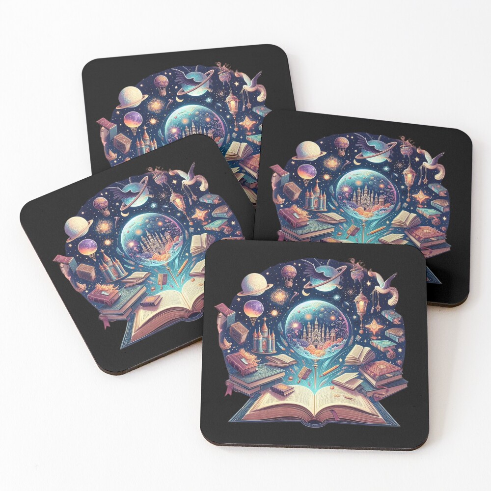 Item preview, Coasters (Set of 4) designed and sold by Azrora.