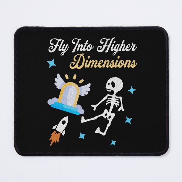 Item preview, Skeleton flies into higher dimensions designed and sold by ShirtSensation.