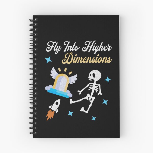 Item preview, Skeleton flies into higher dimensions designed and sold by ShirtSensation.