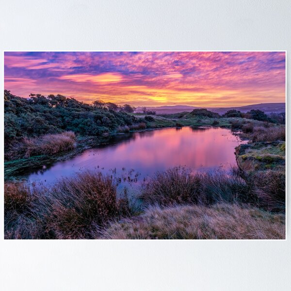 Item preview, Sunrise from Yellow Hills, Pleasington, Blackburn, Lancashire designed and sold by Shafiq Khan.