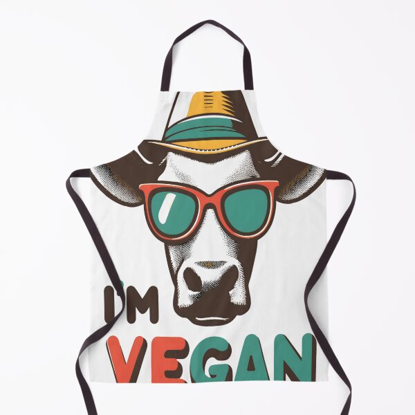 Item preview, I'm Vegan Funny Cow Veganism designed and sold by KitonicTees.