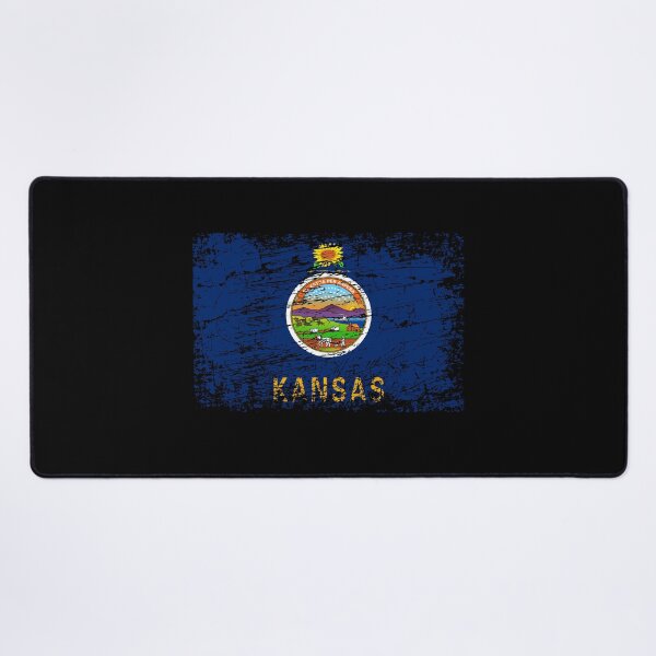 Item preview, Kansas flag used look designed and sold by GeogDesigns.