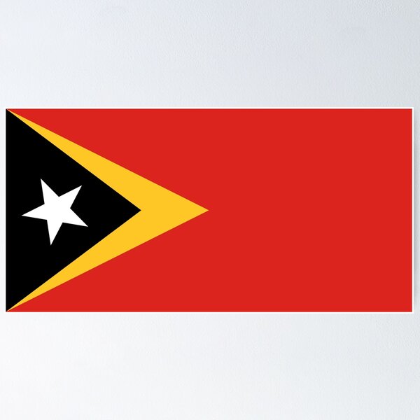 Item preview, National Flag Democratic Republic of Timor-Leste, East Timor designed and sold by Danler.
