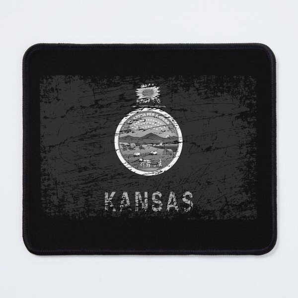 Item preview, Kansas flag used look designed and sold by GeogDesigns.