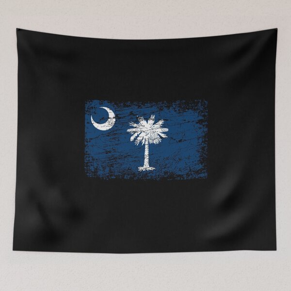 Item preview, South Carolina flag used look designed and sold by GeogDesigns.