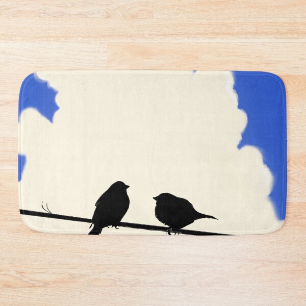 Item preview, The peace of nature, birds on clouds,birds on a wire designed and sold by wrightsonarts.