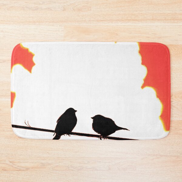 Item preview, The peace of nature, birds on clouds,red edition,birds on a wire designed and sold by wrightsonarts.