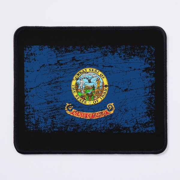 Item preview, Idaho flag used look designed and sold by GeogDesigns.
